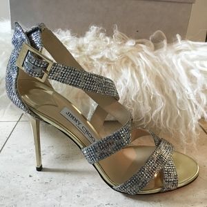- NWT Jimmy Choo  Lottie Leopard Pront high heel👠 (9.5)